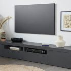 Porta TV ESSENTIAL 240 cm 3 ante a ribalta - Living - Web Furniture