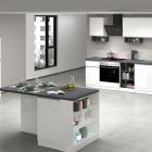 Cucina lineare SOLE 256 cm, composizione 1 - Cooking - Web Furniture