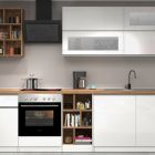 Linear kitchen SOLE 256 cm, Composition 3 - Cooking - Web Furniture