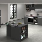 Linear kitchen SOLE 256 cm, Composition 3 - Cooking - Web Furniture