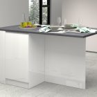 Isola SOLE con 2 ante e vani a giorno - Cooking - Web Furniture