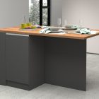 Isola SOLE con 2 ante e vani a giorno - Cooking - Web Furniture